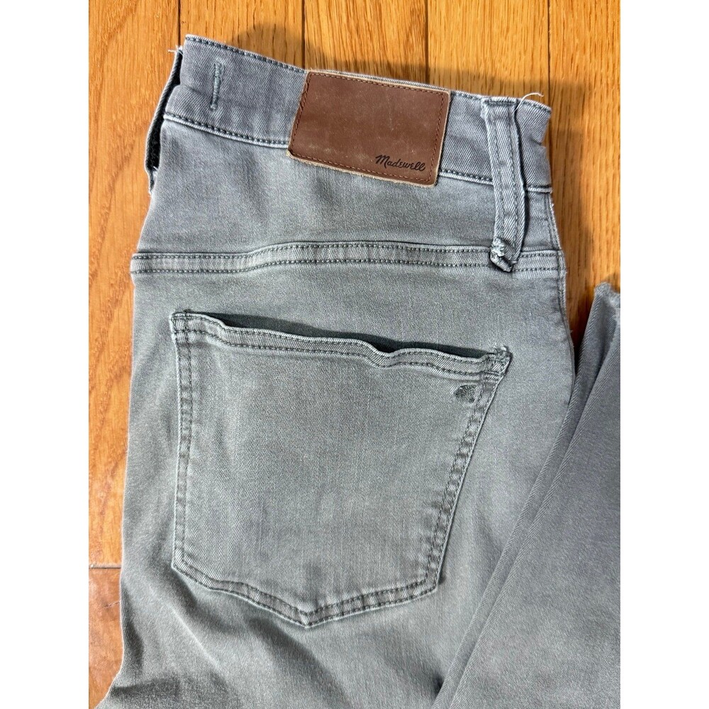 Madewell Gray Skinny Denim Jeans